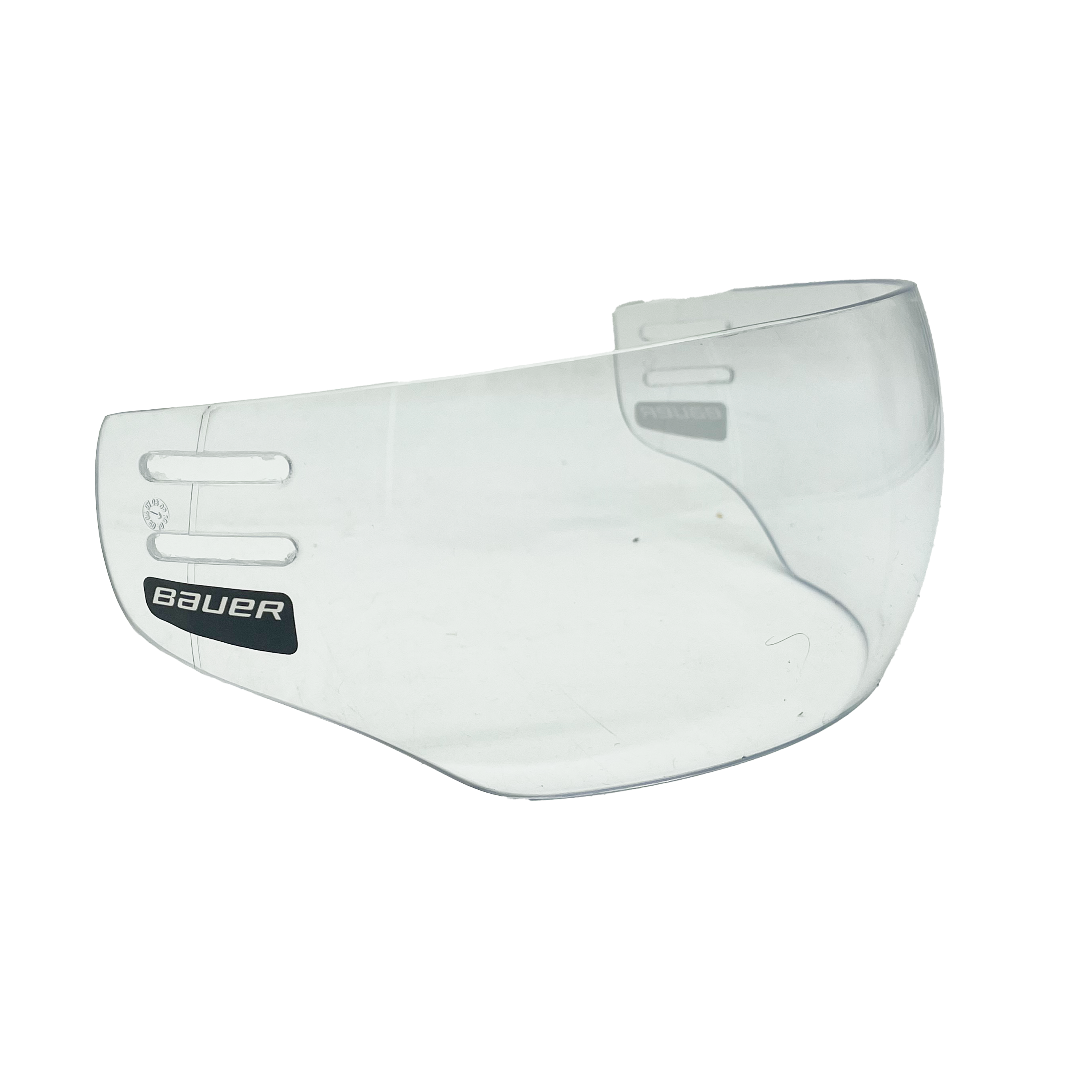 Visière transparente à encoche Bauer 55P
